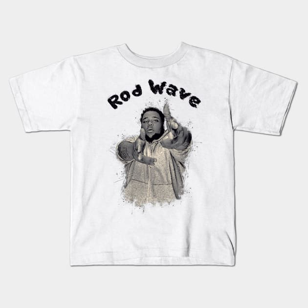 Rod Wave Kids T-Shirt by Yopi